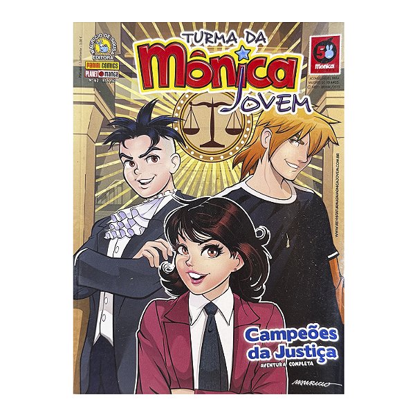 Turma da Mônica Jovem: Campeões da Justiça - Nº 62