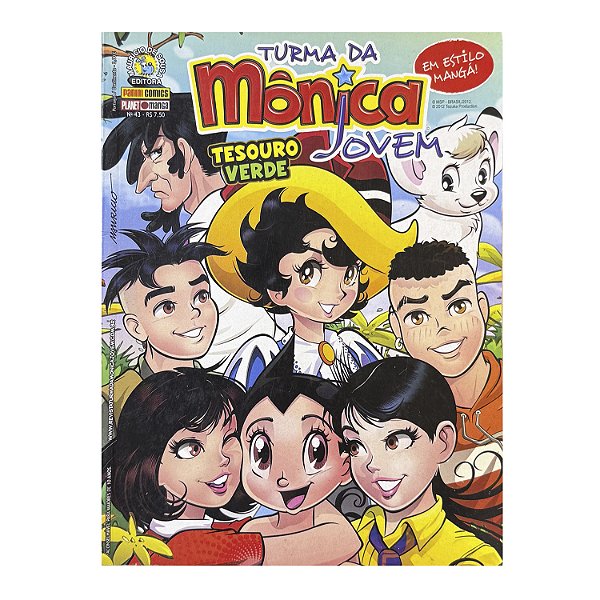 Turma da Mônica Jovem: Tesouro verde - Nº 43
