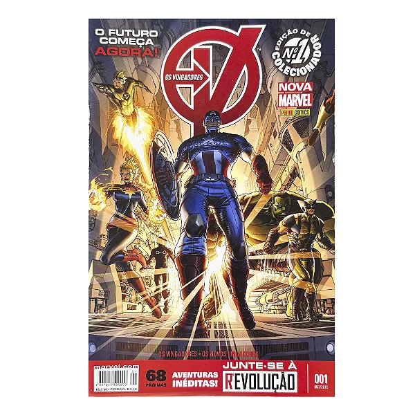 Os Vingadores: O futuro começa agora - Nº 001