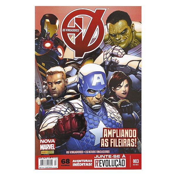 Os Vingadores: Ampliando as fileiras! - Nº 003