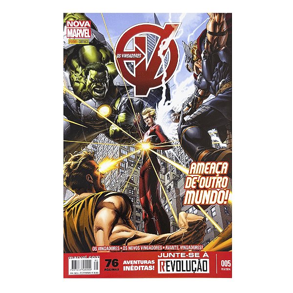 Os Vingadores: Ameaça de outro mundo! - Nº 005