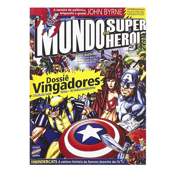 Mundo dos Super Heróis: Dossiê Vingadores - Nº 7