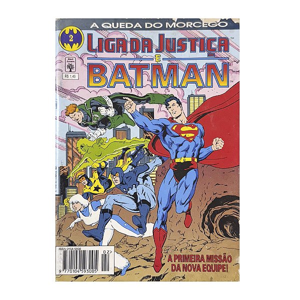 Liga da Justiça e Batman: A primeira missão da nova equipe - Nº 2