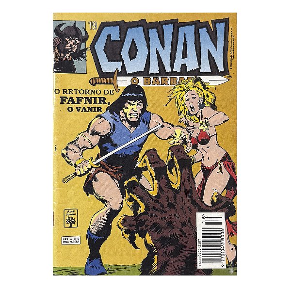 Conan: O barbaro - O retorno de Fafnir, o Vanir - Nº 19