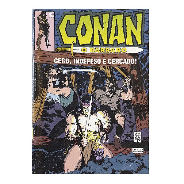 Conan: O barbaro - Cego, indefeso e cercado! - Nº 18