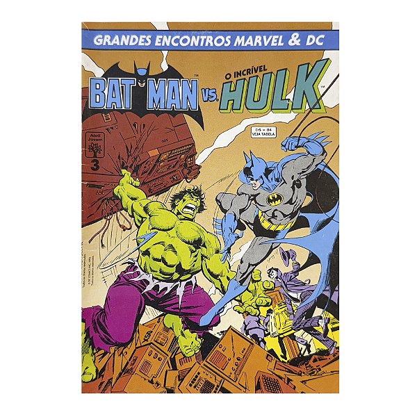 Batman vs O incrível Hulk - Nº 3