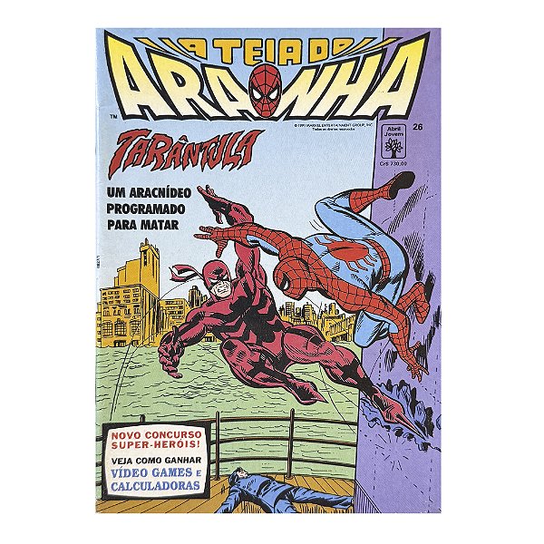 A teia do Aranha: Tarântula  - Nº 26