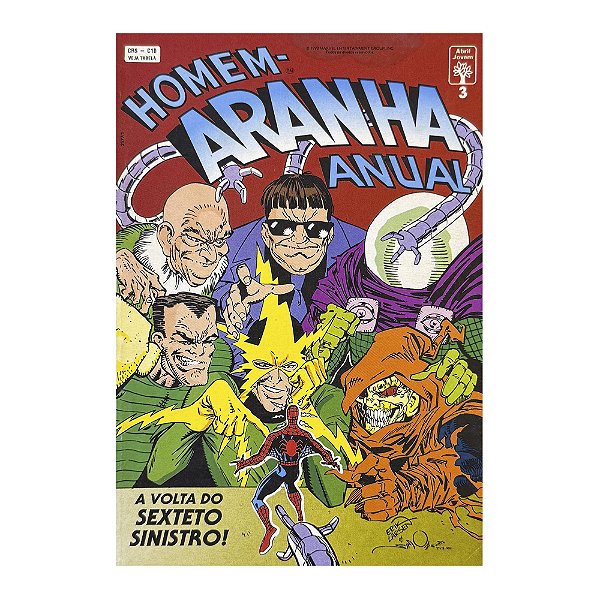 Homem-Aranha Anual: A volta do sexteto sinistro! - Nº 3