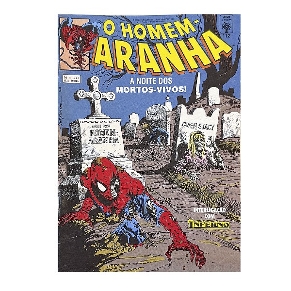 Homem-Aranha: A noite dos mortos-vivos! - Nº 112