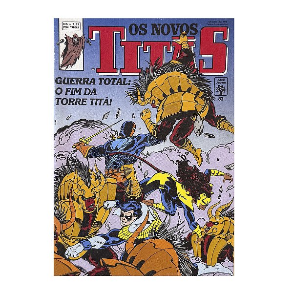 Os Novos Titãs: Guerra total: O fim da torre titã! - Nº 83