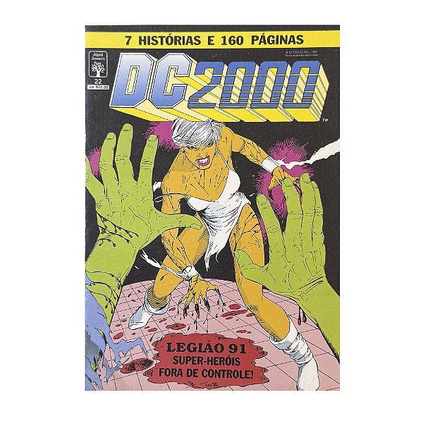 DC 2000: Legião 91 Super-heróis fora de controle! - Nº 22