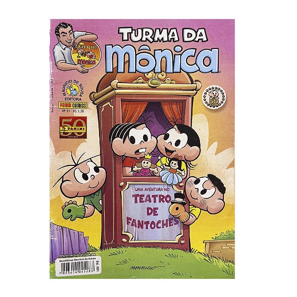 Turma da Mônica: Uma aventura no teatro de fantoches - Nº 51