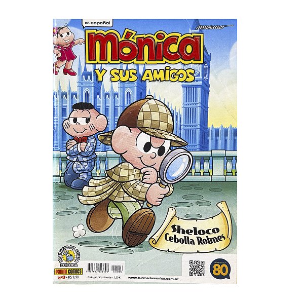 Mônica y sus amigos: Sheloco Cebolla Holmes - Nº 3