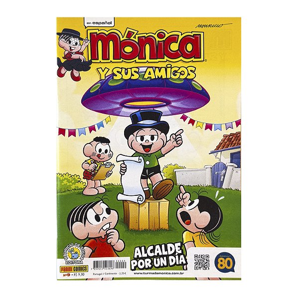 Mônica y sus amigos: Alcade por un dia - Nº 9