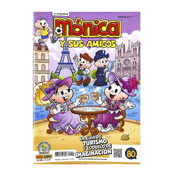 Mônica y sus amigos: La guia de turismo y el duelo de imaginacion - Nº 10