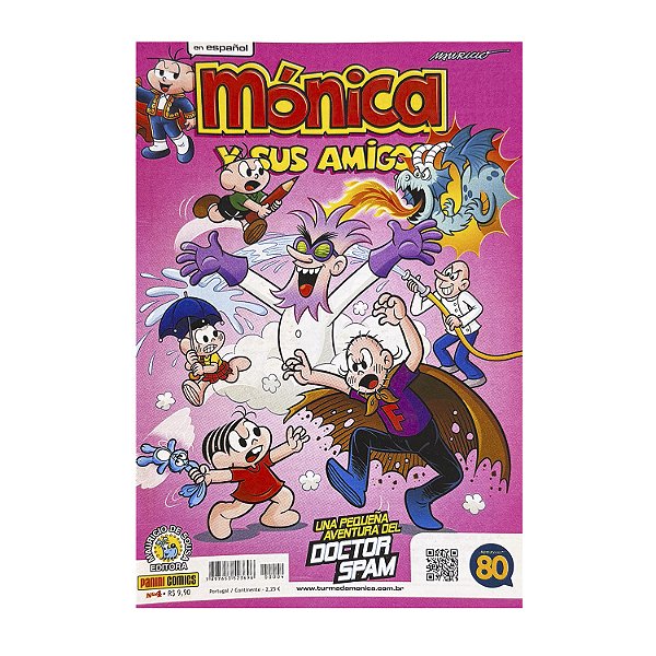 Mônica y sus amigos: Una pequeña aventura del doctor spam - Nº 4