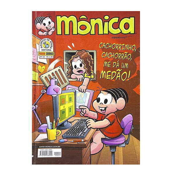 Mônica: Cachorrinho, cachorrão, me da um medão  - Nº 22