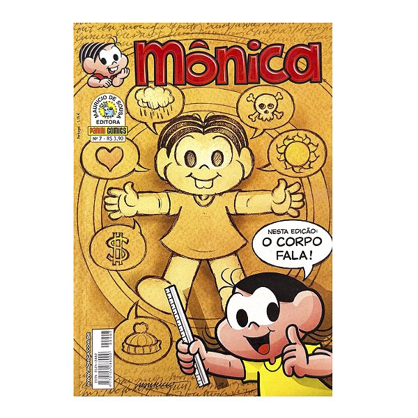 Mônica: O corpo fala  - Nº 7