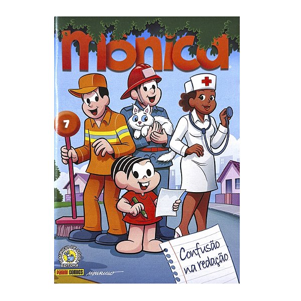 Mônica: Confusão na redação - Nº 7