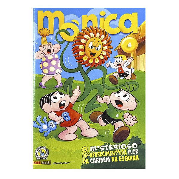 Mônica: O misterioso desaparecimento da carmem da esquina - Nº 4