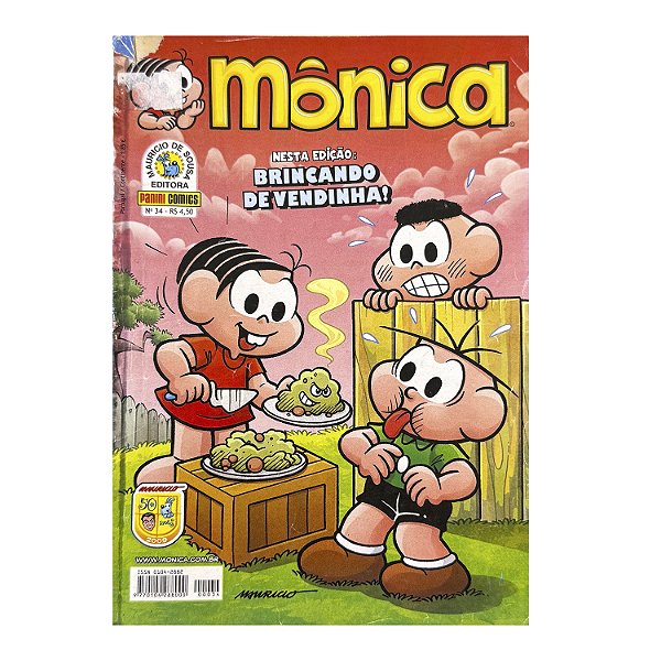 Mônica: Brincando de vendinha - Nº 34