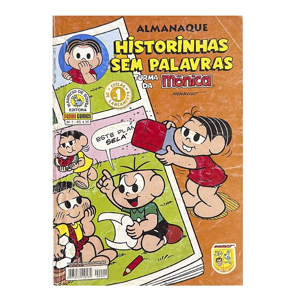 Almanaque Histórinhas sem palavras: Turma da Mônica - Nº 1