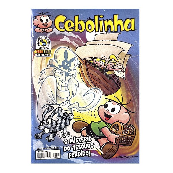 Cebolinha: O mistério do tesouro perdido - Nº 25