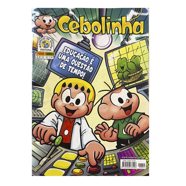 Cebolinha: Educação é uma questão de tempo! - Nº 15