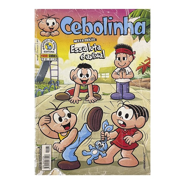 Cebolinha: Essa luta é animal - Nº 63