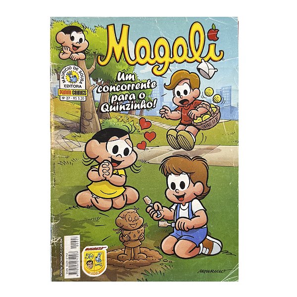 Magali: Um concorrente para o Quinzinho - Nº 27