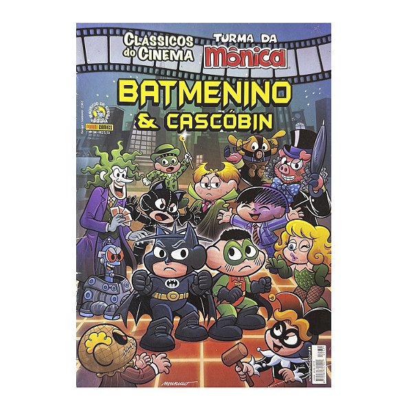Clássicos do Cinema - Turma da Mônica: Batmenino e Cascóbin - Nº 34