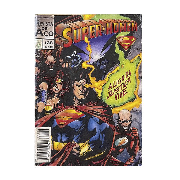 Super-homem: A liga da justiça vive - Nº 138