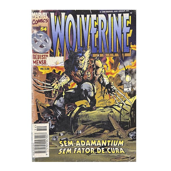 Wolverine: Sem adamantium sem fator de cura - Nº 54