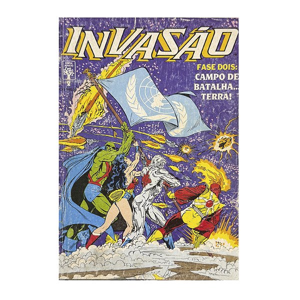Invasão - Fase dois: campo de batalha Terra - Nº 2