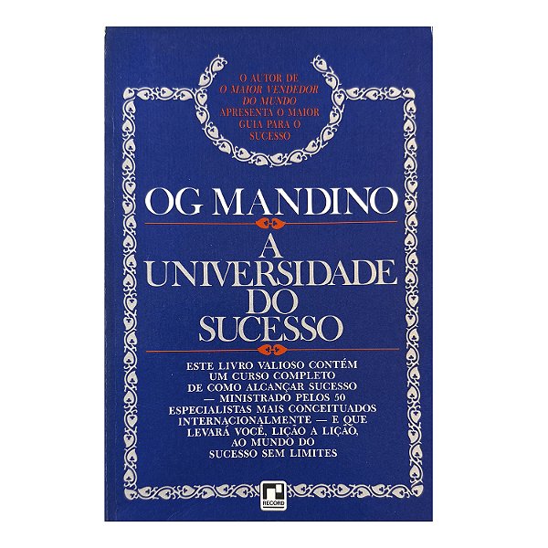 A Universidade Do Sucesso - Og Mandino