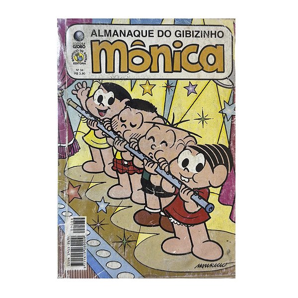 Almanaque do Gibizinho Mônica - Nº 34