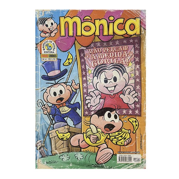 Mônica: Não percam a menina gorila - Nº 4