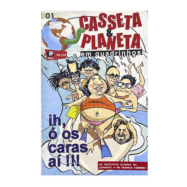 Casseta & Planeta: Ih, ó os caras aí!! Nº 1