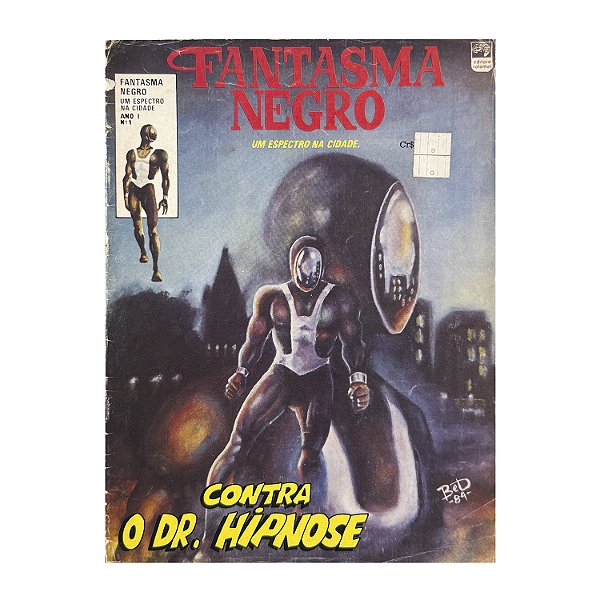 Fantasma Negro: Contra O Dr. Hipnose - Nº 1