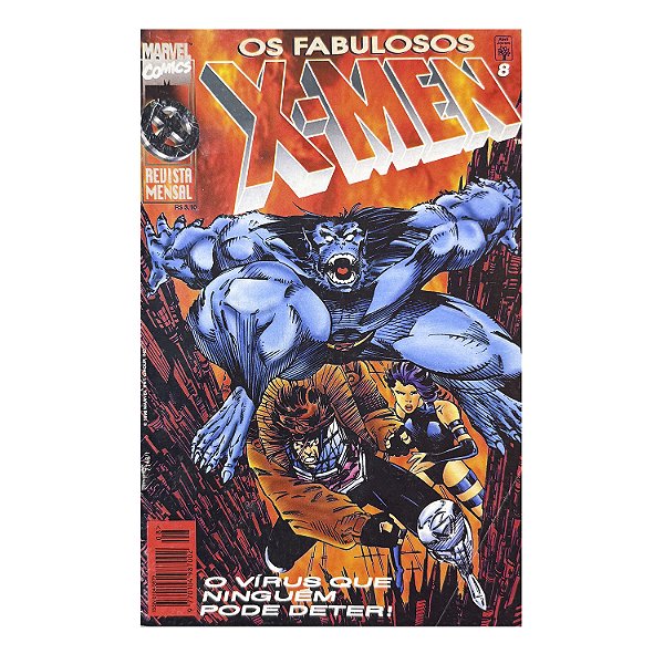 X-Man: O Vírus que Ninguém Pode Deter! N° 8