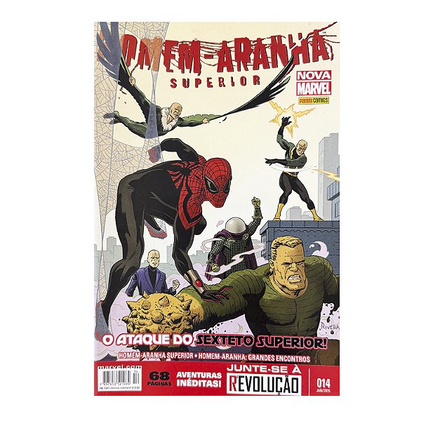 Homem Aranha: O Ataque do Sexteto Superior - Nº 014