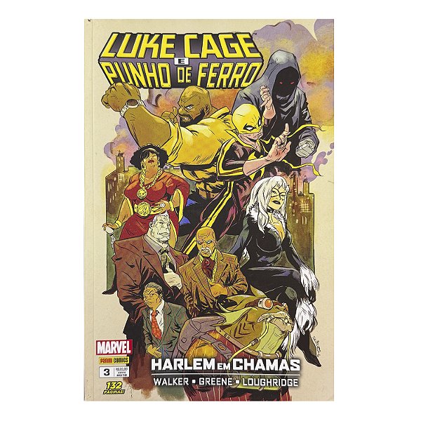 Luke Cage e Punho de Ferro: Harlem em Chamas - Volume 3