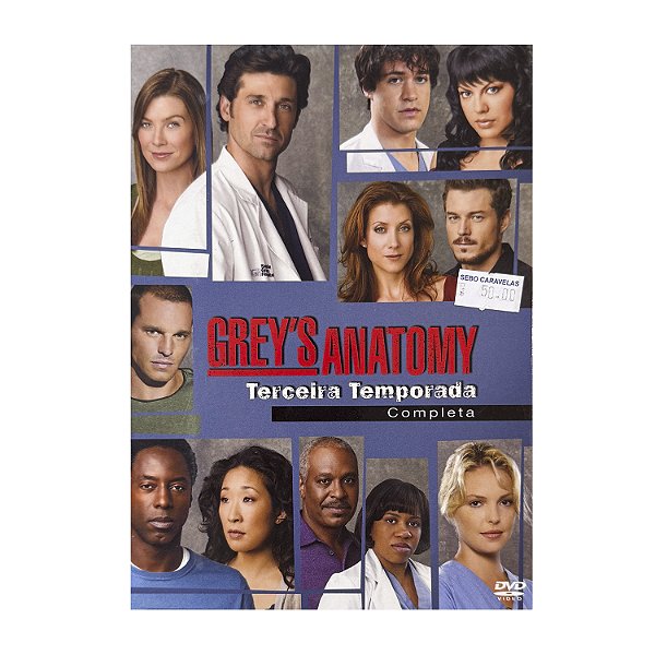 Grey's Anathomy: Terceira Temporada Completa