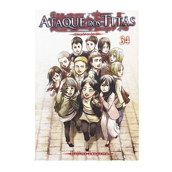 Ataque dos Titãs - Volume 34