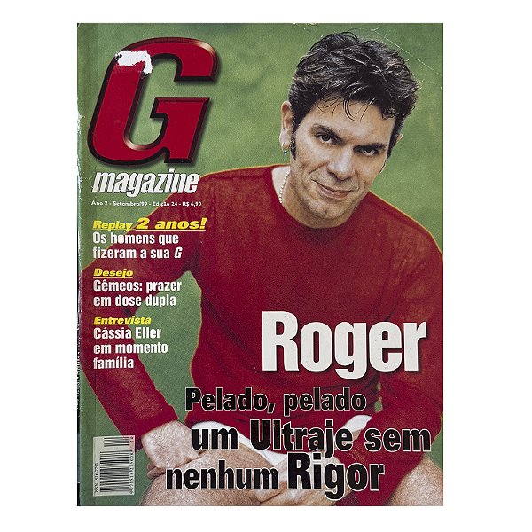 G Magazine: Roger - Edição 24 - Ano 2 - Setembro 1999