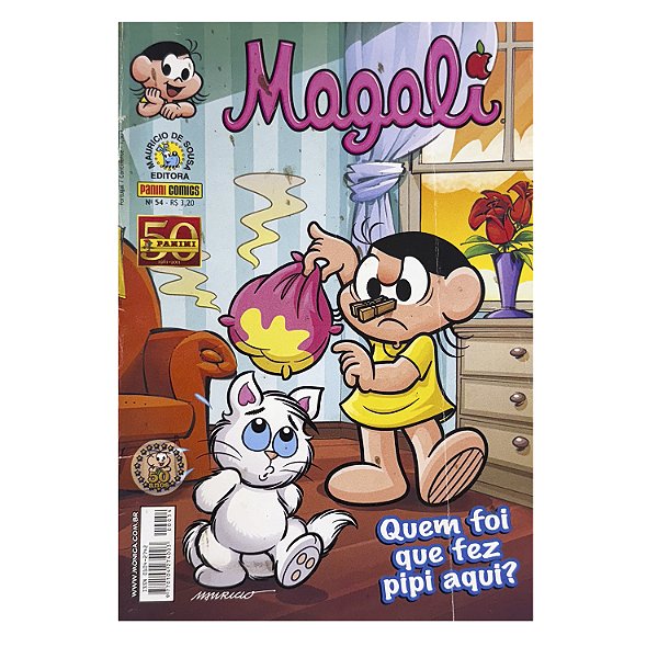 Magali: Quem foi que fez pipi aqui? - Nº 54
