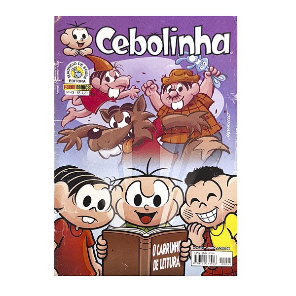 Cebolinha: O carrinho de leitura - Nº 45