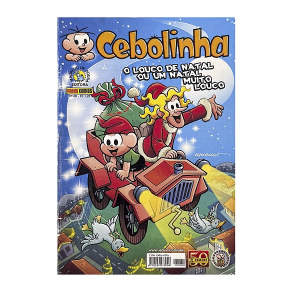 Cebolinha: O louco de natal ou um natal muito louco - Nº 60
