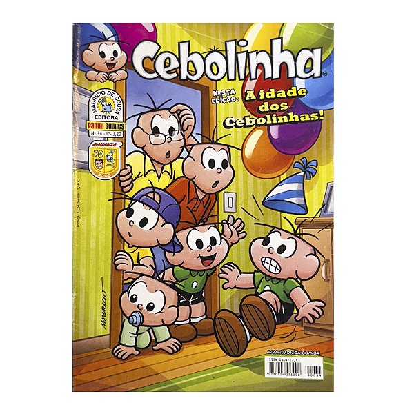 Cebolinha: A idade dos Cebolinhas! - Nº 34