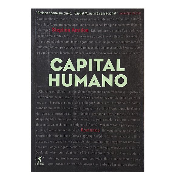 Capital Humano - Stephen Amidon